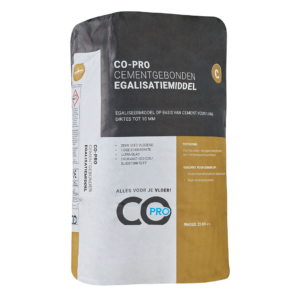 Co-pro cementgebonden egalisatiemiddel C 25 kg