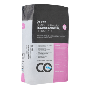 Co-pro cementgebonden egalisatiemiddel C2 ultra level 25 kg