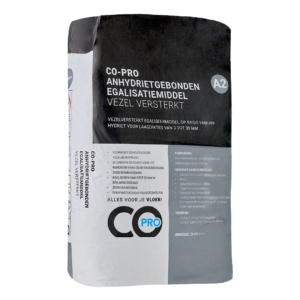 Co-pro anhydrietgebonden egalisatiemiddel A2 vezel versterkt 25 kg